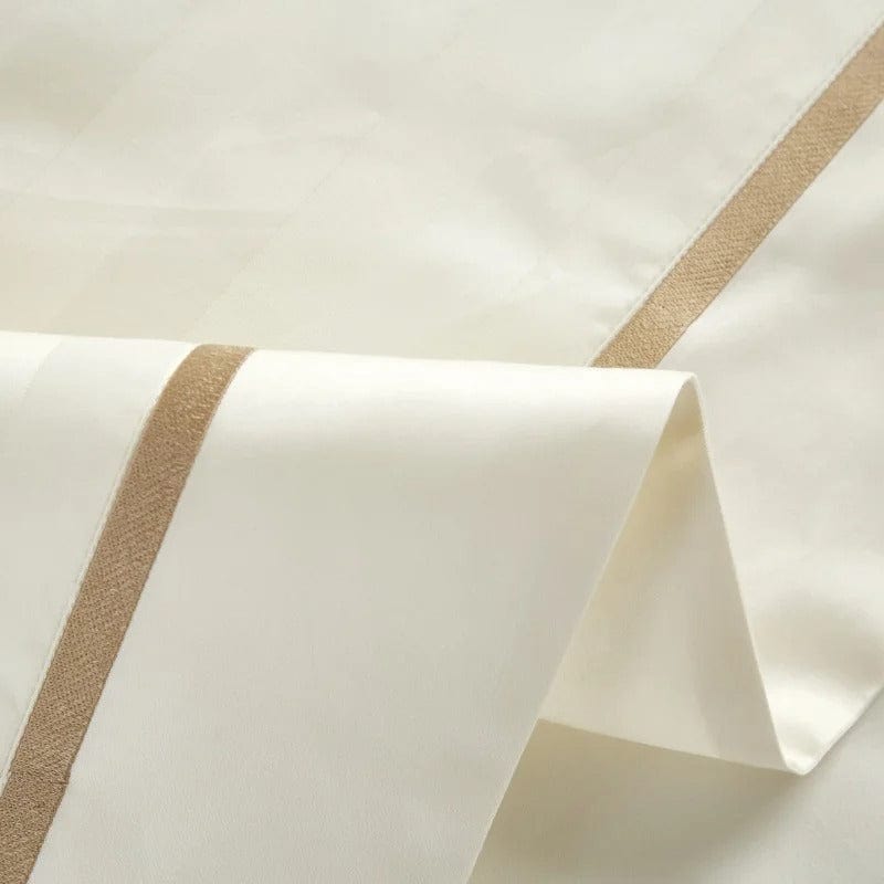 Prestige White Duvet Cover Set (Long-Staple Sateen Cotton)